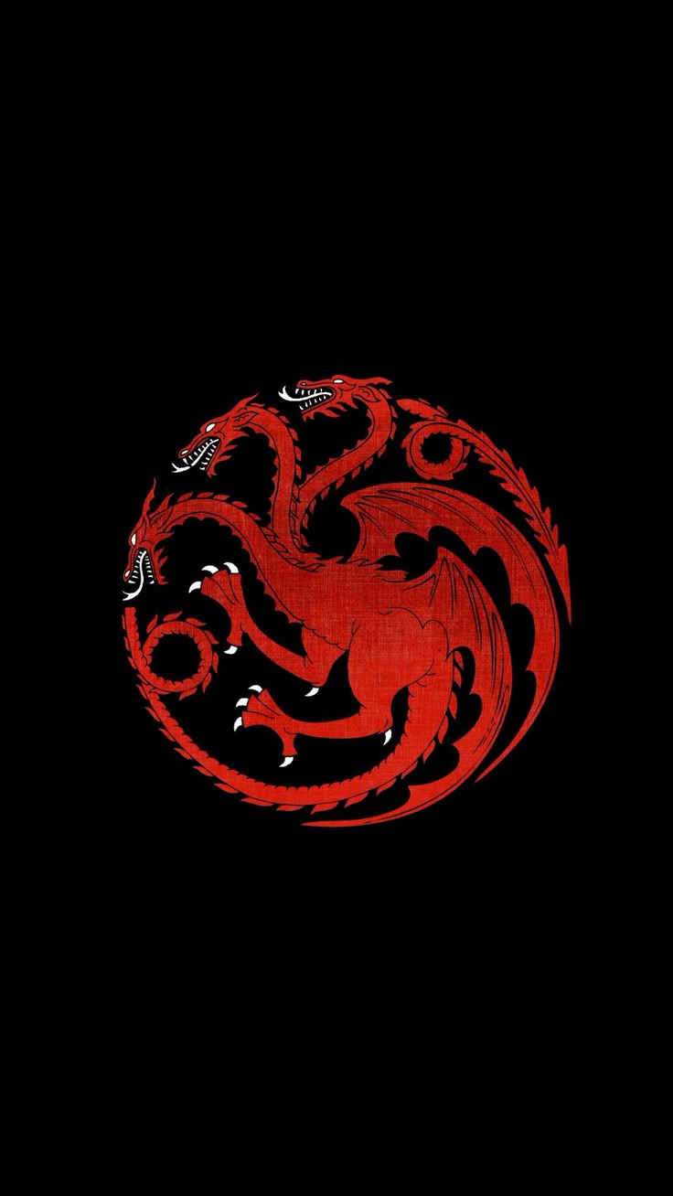 The Targaryen sigil from Game of Thrones