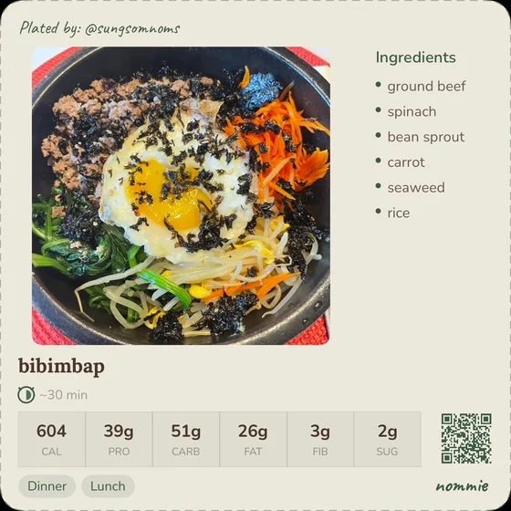 Nommie recipe card 13