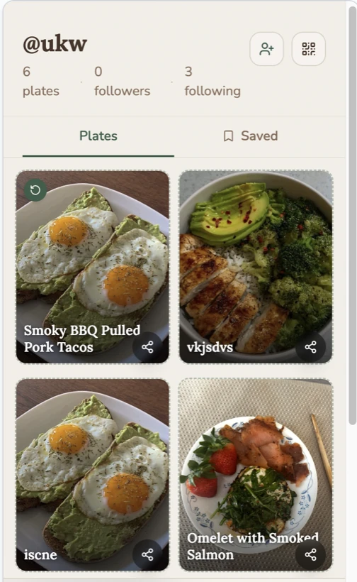 Export via a built-in button